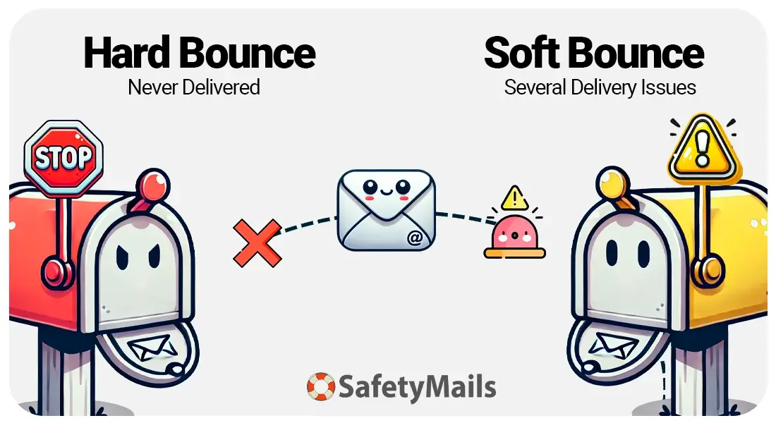 Hard Bounce vs Soft Bounce