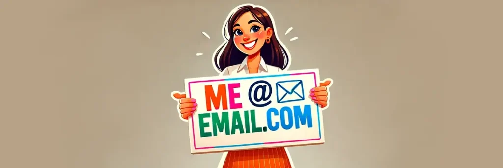 Email with own domain strengthens company image