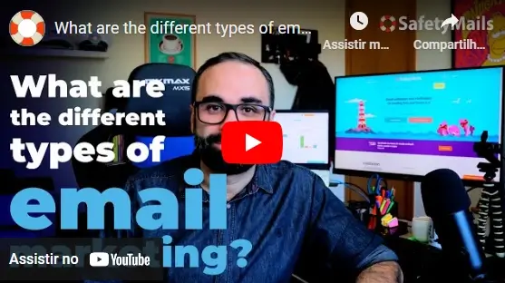 Types of Email Marketing - SafetyMails Youtube Channel