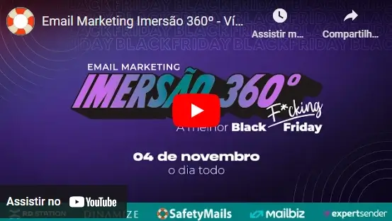 video oficial do evento Email Marketing Imsersão 360 da SafetyMails